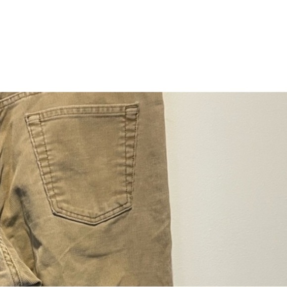 Abercrombie and Fitch Tan KhakiCorduroy Bootcut Pants Size 12 - Picture 4 of 4